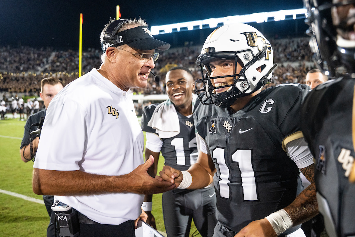 UCF Gus Malzahn & Dillon Gabriel